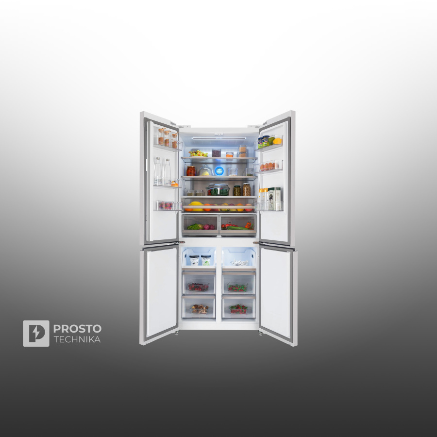 Холодильник HIBERG RFQ-600DX NFGW inverter